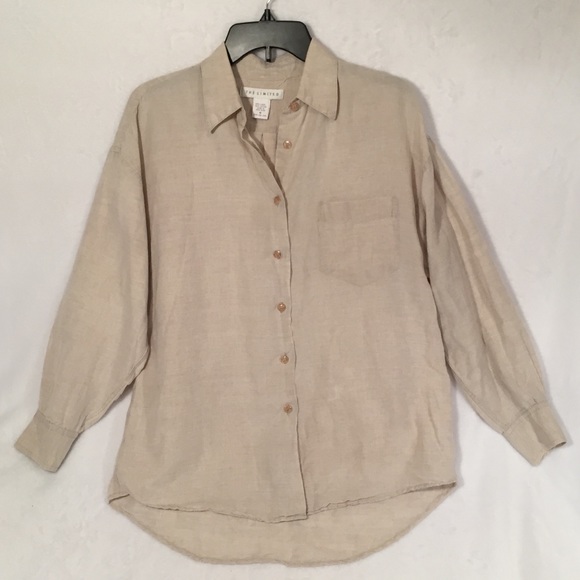 The Limited Linen Blouse - Picture 1 of 3